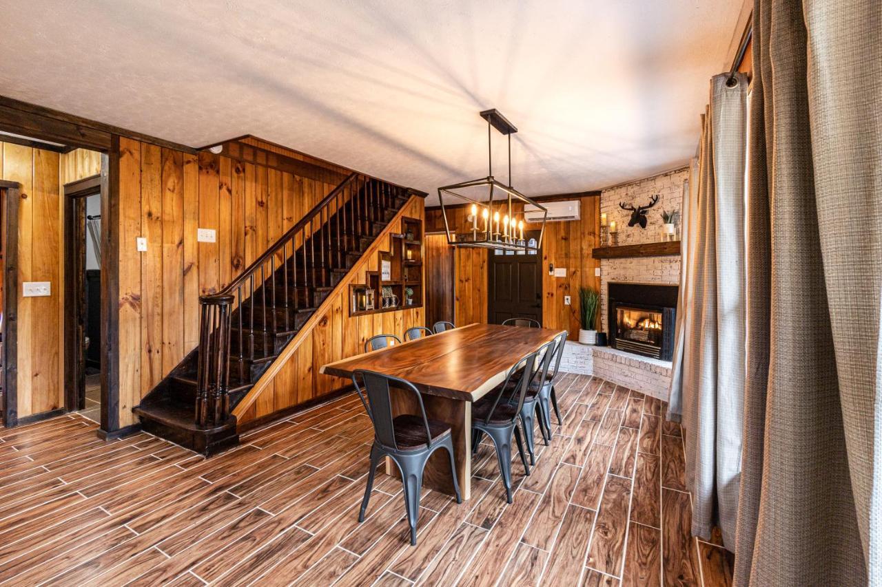 Fun Cabin With Hot Tub, Pool Table & Fire Pit - Big Blue Bryson City Exterior foto
